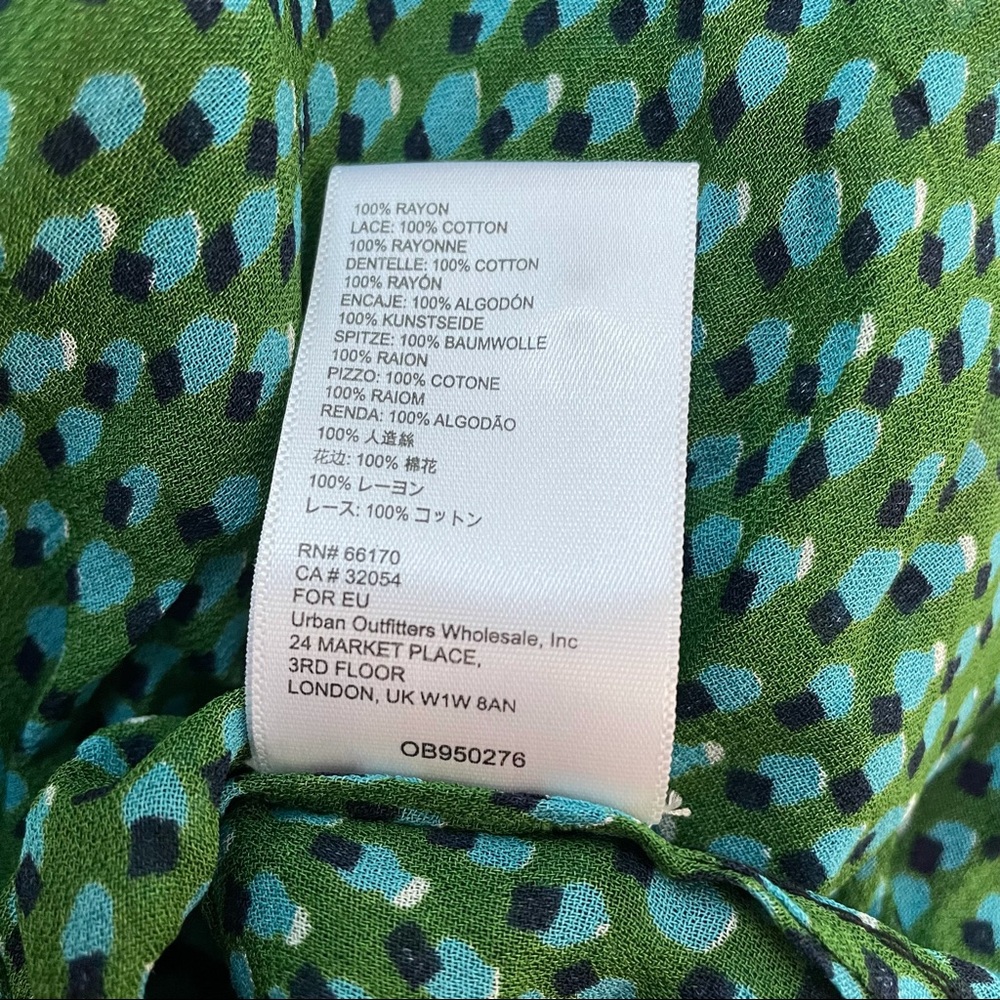 Anthropologie Green and Black Tank Top - Picture 12 of 13